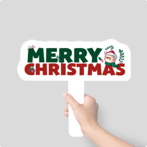 Mẫu thiết kế Hashtag cầm tay Giáng sinh, Christmas, Noel, 25/12, sự kiện, event 1765682945