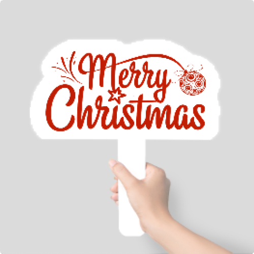 Mẫu thiết kế Hashtag cầm tay Giáng sinh, Christmas, Noel, 25/12, sự kiện, event 1765682945