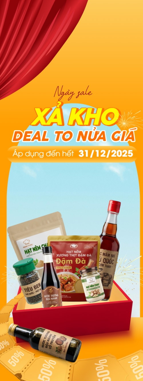 Mẫu thiết kế Standee Xả kho deal to nửa giá 1764555090