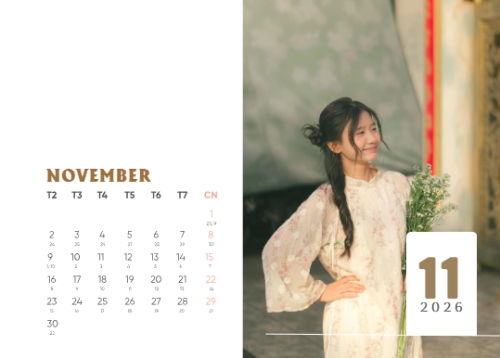 Mẫu thiết kế Lịch để bàn Tết, Xuân, Bính Ngọ, năm 2026, 2026, hiện đại, sang trọng, modern 1766789117