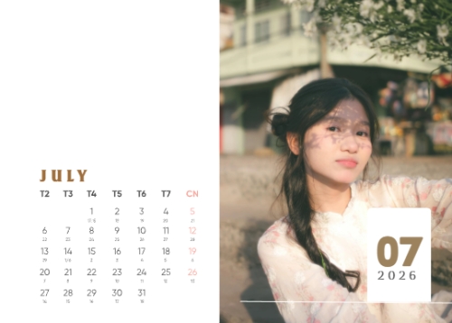 Mẫu thiết kế Lịch để bàn Tết, Xuân, Bính Ngọ, năm 2026, 2026, hiện đại, sang trọng, modern 1766789117