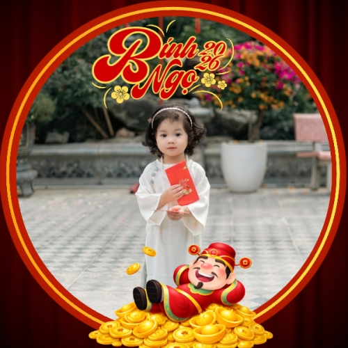 Mẫu thiết kế Ảnh đại diện - Avatar Bính Ngọ 2026 1767031668