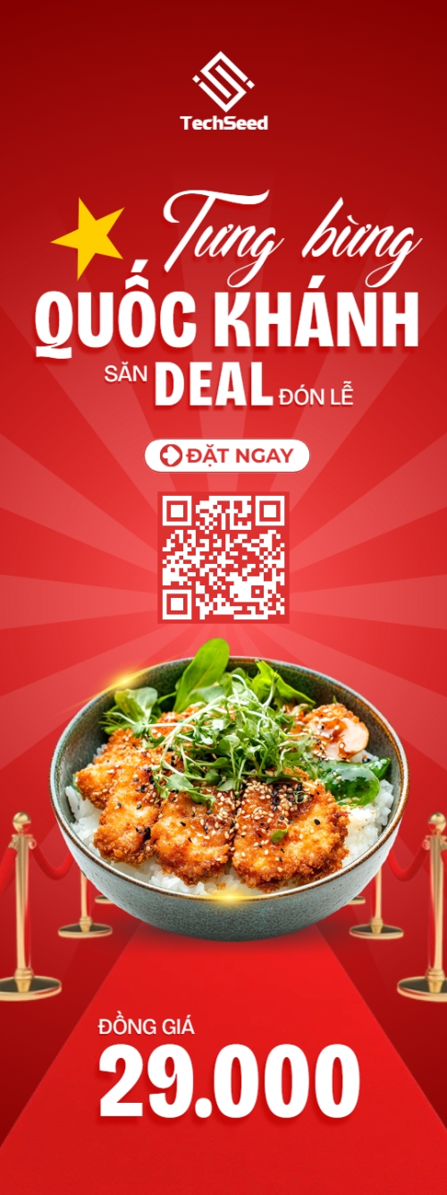 Mẫu thiết kế Standee 2/9, Quốc Khánh, lễ hội, Việt Nam, đồ ăn, food, thực phẩm, ẩm thực, món ăn, F&B, thức ăn, hiện đại, modern 1764551522