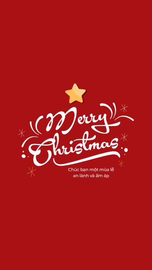 Mẫu thiết kế Hình nền điện thoại Merry Christmas 1769680335