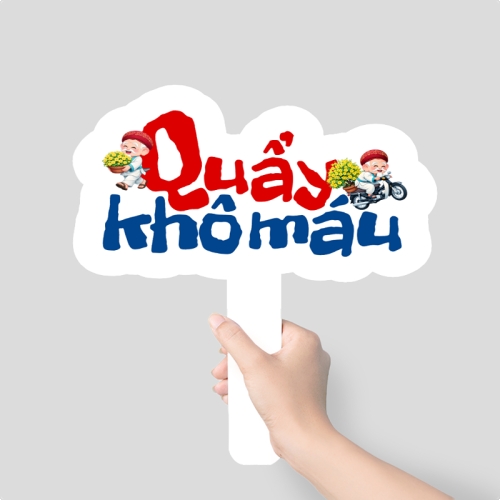 Mẫu thiết kế Hashtag cầm tay Quẩy khô máu 1767955033