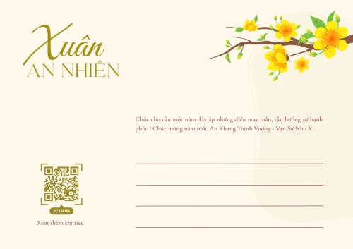 Mẫu thiết kế Thiệp chúc mừng Tết, Xuân, cổ  điển, truyền thống, dân gian, thuần Việt 1768004201