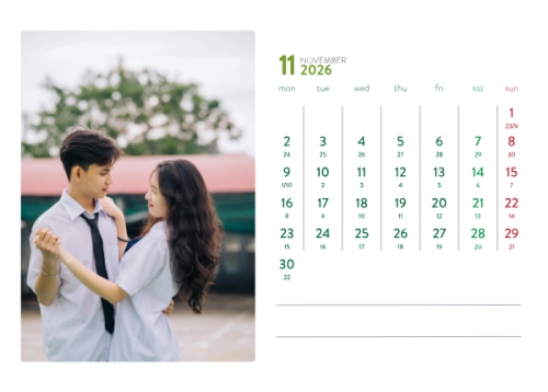 Mẫu thiết kế Lịch để bàn Tết, Xuân, Bính Ngọ, năm 2026, 2026, hiện đại, sang trọng, modern 1768317201