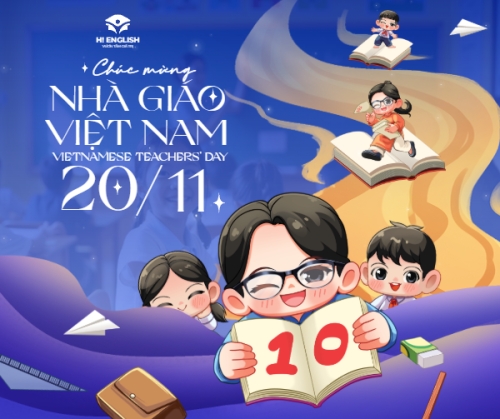 Mẫu thiết kế Bài post MXH ngang Nhà Giáo Việt Nam 20/11 1769662670