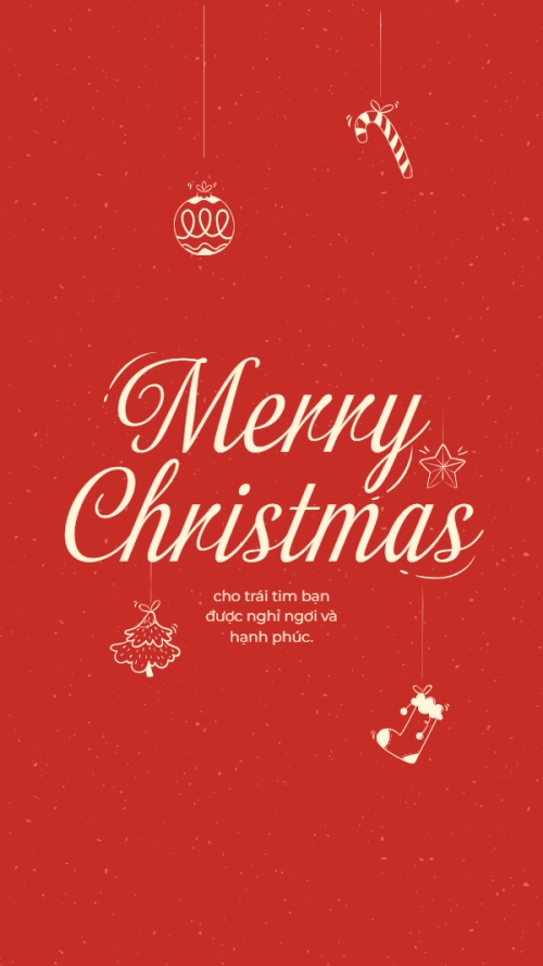 Mẫu thiết kế Hình nền điện thoại Merry Christmas 1769680335