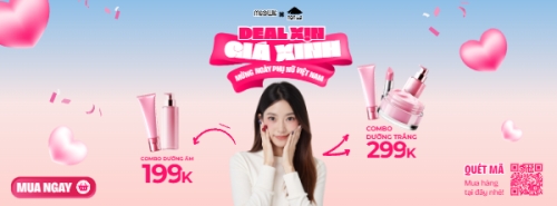 Mẫu thiết kế Ảnh bìa Facebook 20/10, Ngày phụ nữ Việt Nam, Vietnamese Women's Day, phụ nữ, sự kiện, event, mỹ phẩm, làm đẹp, beauty, hiện đại, modern 1769668805