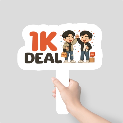 Mẫu thiết kế Hashtag cầm tay Tắt live hết voucher 1769668793