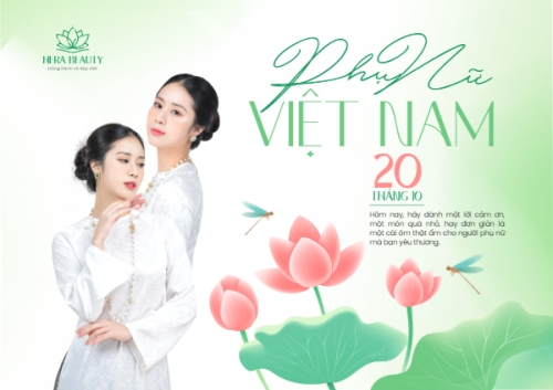 Mẫu thiết kế Thiệp chúc mừng 20/10, Ngày phụ nữ Việt Nam, Vietnamese Women's Day, phụ nữ, sự kiệan, event, làm đẹp, beauty, thẩm mỹ, dễ thương, cute 1769668899