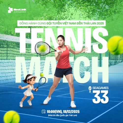 Mẫu thiết kế Bài post MXH vuông Tennis match 1768324262