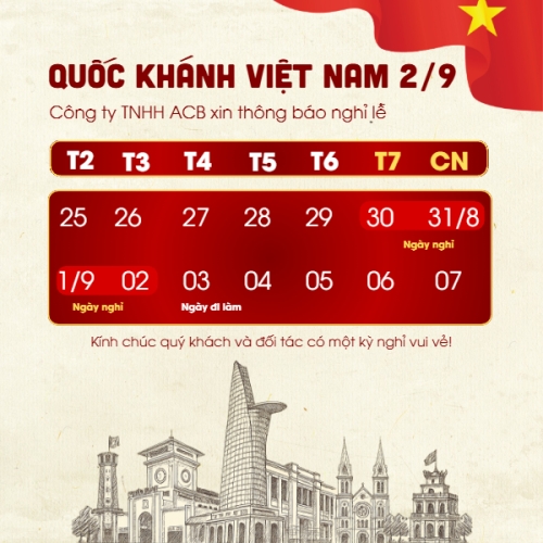 Mẫu thiết kế Bài post MXH vuông 2/9, Quốc Khánh, lễ hội, thông báo, lịch nghỉ, Việt Nam, sự kiện, event, cổ điển, vintage, retro, classic 1769662759