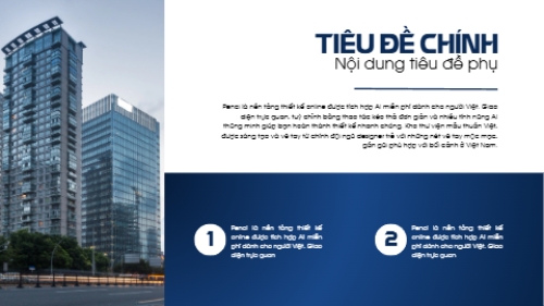 Mẫu thiết kế Bài thuyết trình Đô thị hiện đại 1769674173