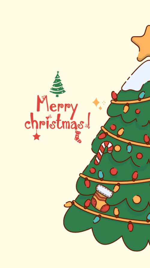 Mẫu thiết kế Hình nền điện thoại Merry Christmas 1769680335
