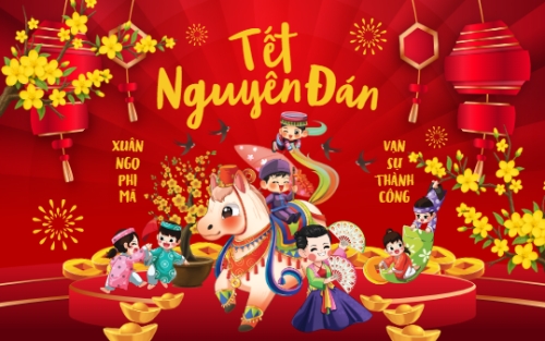 Mẫu thiết kế Banner - Băng rôn Tết nguyên đán 1768318704