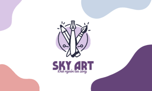 Mẫu thiết kế Danh thiếp Giáo dục, education, school, trường học, vẽ, mỹ thuật 1768364358