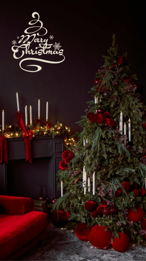 Mẫu thiết kế Hình nền điện thoại Merry christmas 1769674187