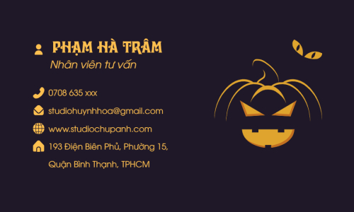 Mẫu thiết kế Danh thiếp Halloween, sự kiện, event, chương trình, lễ hội 1768353699