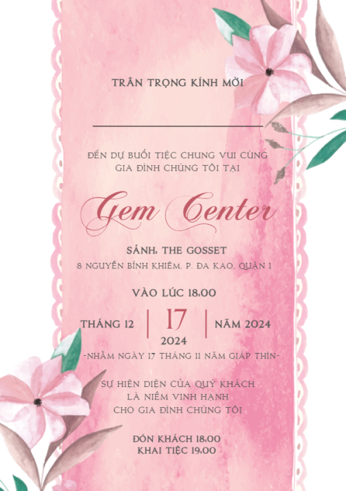 Mẫu thiết kế Ruột thiệp cưới Sweet Love, cổ điển, vintage, retro, classic, chim, động vật, dễ thương 1767847263