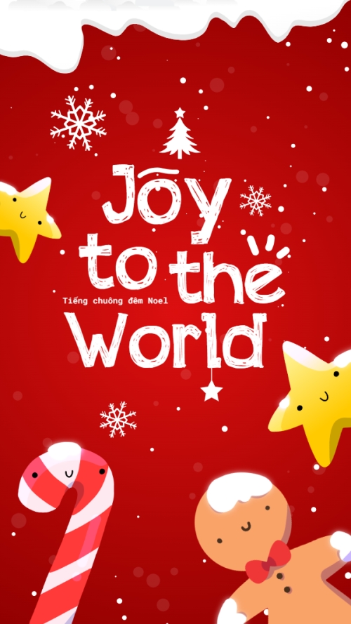 Mẫu thiết kế Hình nền điện thoại Joy to the world 1769680335