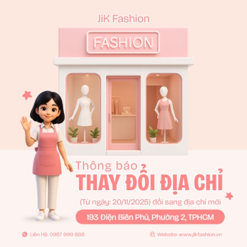 Mẫu thiết kế Bài post MXH vuông Thông báo thay đổi địa chỉ 1769668901