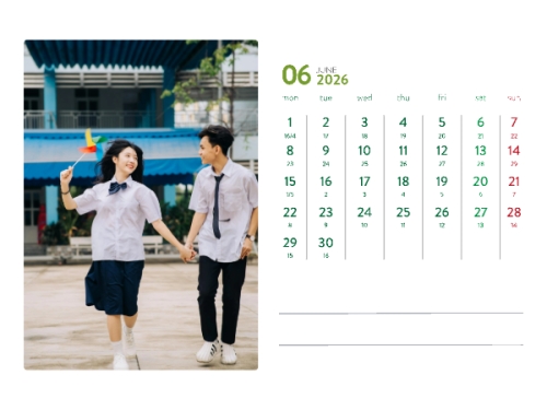 Mẫu thiết kế Lịch để bàn Xuân Bính Ngọ 2026 1768321723