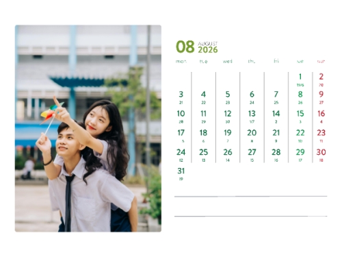 Mẫu thiết kế Lịch để bàn Xuân Bính Ngọ 2026 1768321723