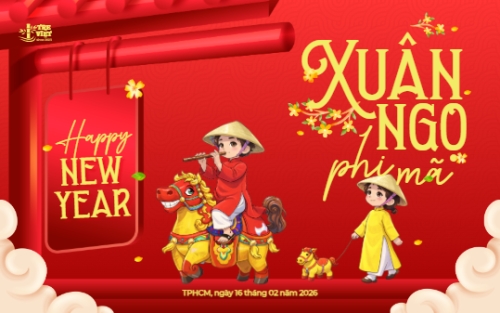 Mẫu thiết kế Banner - Băng rôn Xuân Ngọ phi mã 1769662588