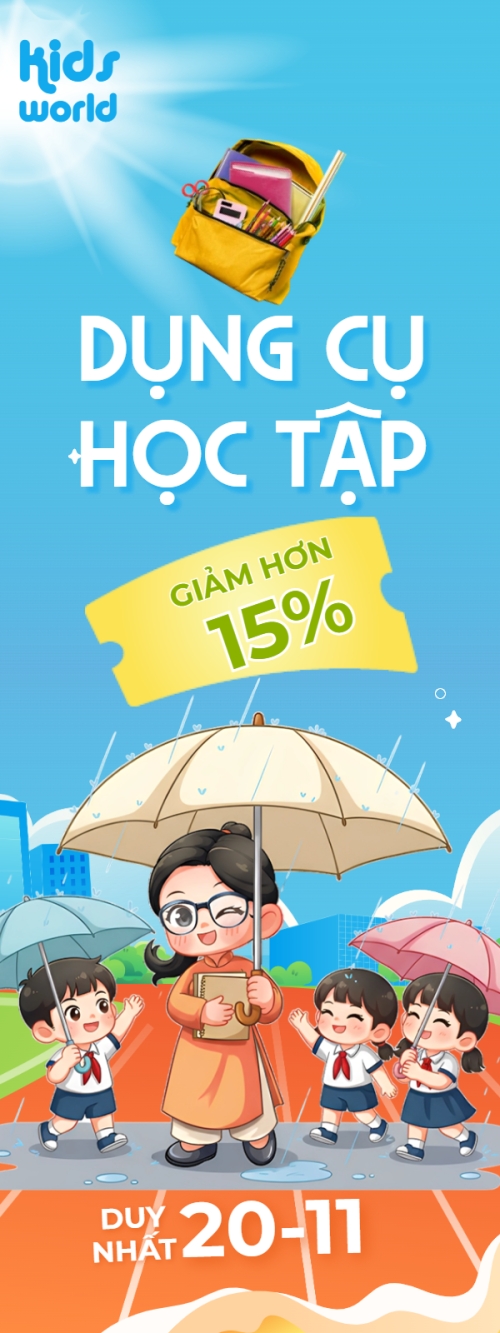 Mẫu thiết kế Standee Giảm giá dụng cụ học tập 1769668567