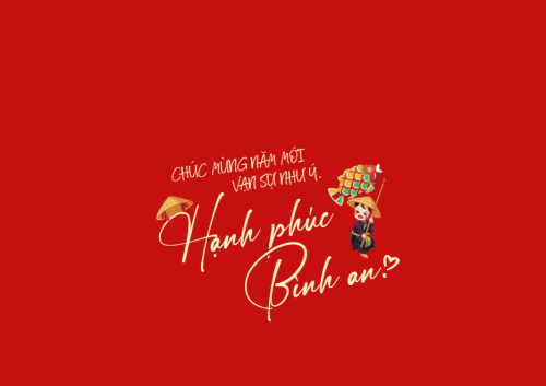 Mẫu thiết kế Thiệp chúc mừng Tết, Xuân, dễ thương, cute, truyền thống, dân gian, thuần Việt 1767954729