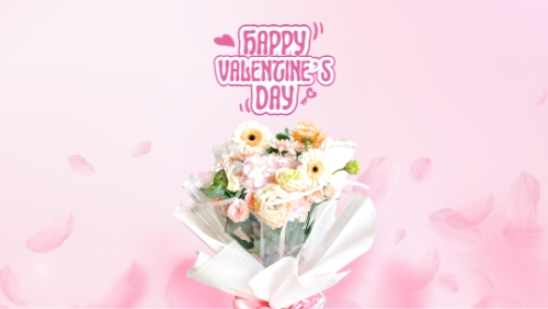 Mẫu thiết kế Hình nền máy tính Happy Valentine's Day 1769674303