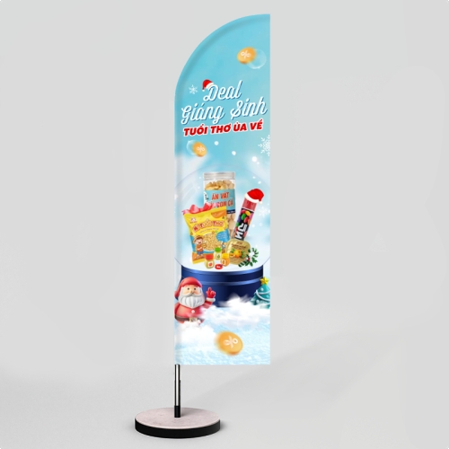 Mẫu thiết kế Cờ phướn Deal giáng sinh tuổi thơ ùa về 1769668521