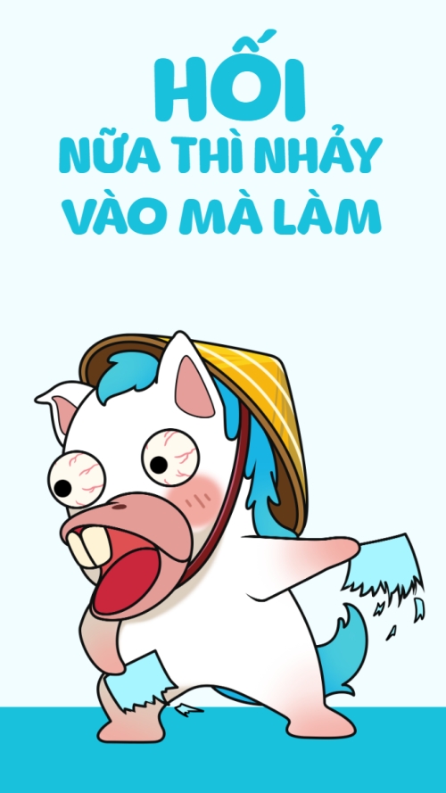 Mẫu thiết kế Hình nền điện thoại Hối nữa thì nhảy vào mà làm 1769668805