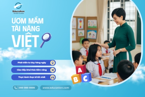Mẫu thiết kế Banner - Băng rôn Ươm mầm tài năng Việt 1769674302