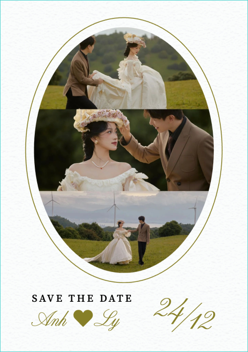 Mẫu thiết kế Ruột thiệp cưới Mùa xanh, hiện đại, sang trọng, morden, đơn giản 1767613630