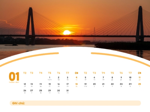 Mẫu thiết kế Lịch để bàn Xuân Bính Ngọ 2026 1768321729