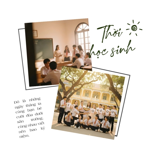 Mẫu thiết kế Photobook vuông Lưu giữ mùa thanh xuân 1768031596