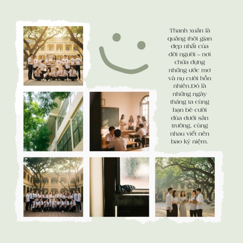 Mẫu thiết kế Photobook vuông Lưu giữ mùa thanh xuân 1768031596