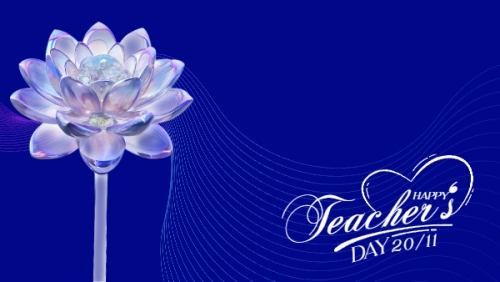 Mẫu thiết kế Hình nền máy tính Happy Teacher's day 1768384912
