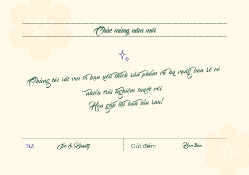 Mẫu thiết kế Thiệp chúc mừng Cảm ơn đã tin tưởng cửa hàng 1768407439
