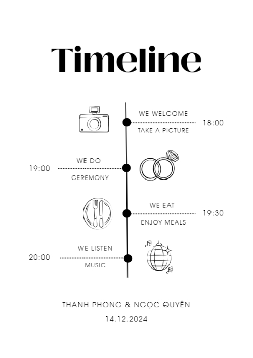 Mẫu thiết kế Ruột thiệp cưới Harmony, hiện đại, sang trọng, morden 1767757631