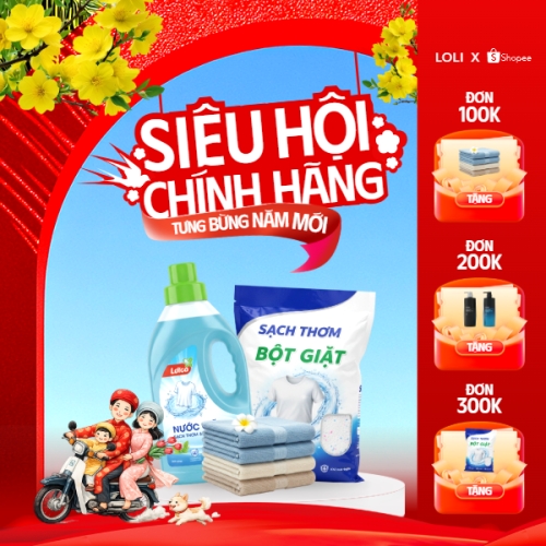 Mẫu thiết kế Ảnh sản phẩm Siêu hội chính hãng tưng bừng năm mới 1767849675