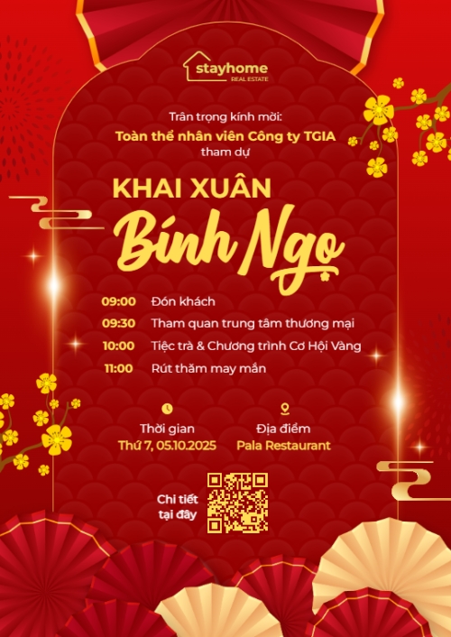 Mẫu thiết kế Thư mời Khai xuân Bính Ngọ 1769662567