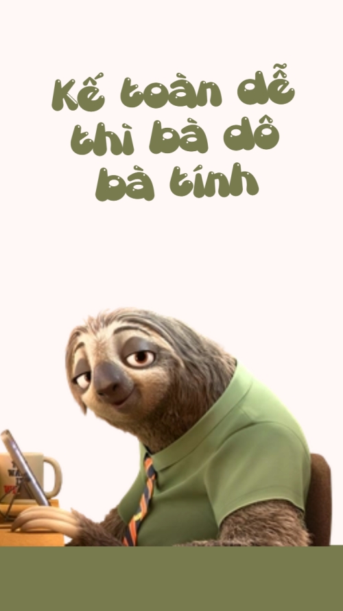 Mẫu thiết kế Hình nền điện thoại Kế toàn dễ thì bà dô bà tính 1769668805