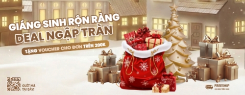 Mẫu thiết kế Gift voucher Giáng sinh rộn ràng deal ngập tràn 1768085729