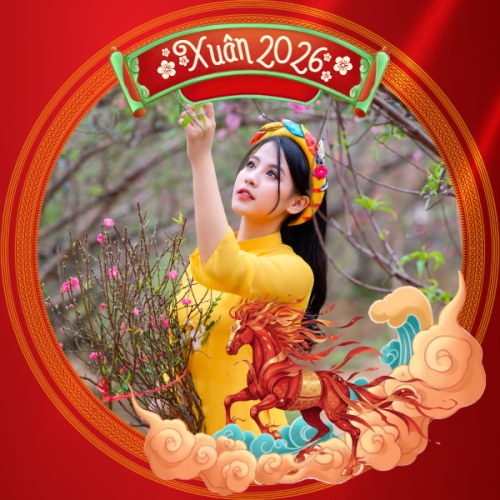 Mẫu thiết kế Ảnh đại diện - Avatar Xuân 2026 1768126220