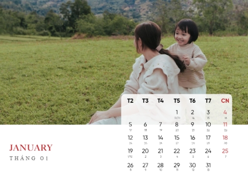 Mẫu thiết kế Lịch để bàn Tết, Xuân, Bính Ngọ, năm 2026, 2026, hiện đại, sang trọng, modern 1768316946