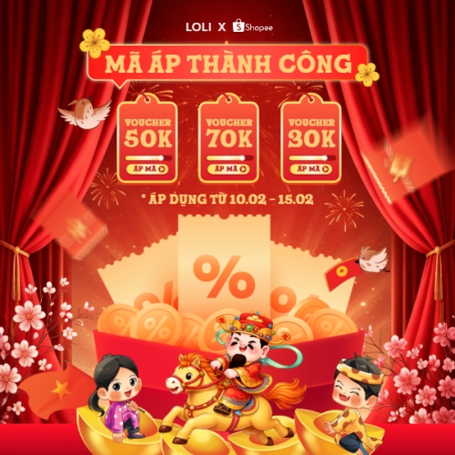 Mẫu thiết kế Bài post MXH vuông Mã áp thành công 1770464961